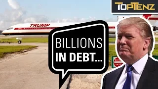 10 of Donald Trump’s Business That Completely Failed