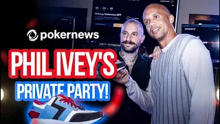 Inside Phil Ivey's Private Party In Vegas For Launch Of NFT! | Interview