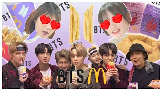 [EN][KO]The BTS meal in korea... | 韓國BTS麥當勞套餐開箱! | BTS 세트 주세요