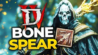 S4 BONE SPEAR BUILD GUIDE! CC EVERYTHING! D4 Bone Spear Season 4 Build Guide - Diablo 4