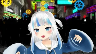 【MMD hololive】Gawr Gura「BAAM」