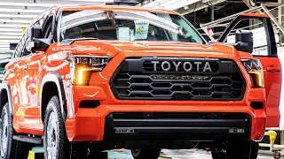 New 2023 Toyota Sequoia - Full-Size Hybrid Family SUV Production