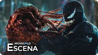 Venom se come a Carnage (2021) Venom 2: Carnage Liberado (Latino) Escena - Venom vs Carnage