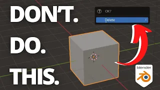 5 Things You Should STOP Doing In Blender