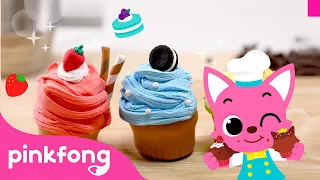 🧁How to make Cupcake with Clay | Clay Bakery | Pinkfong Clay Time