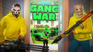 Gang War Stops COPS | GTA 5 RP