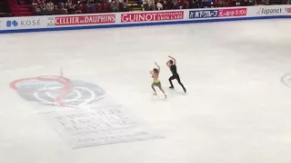 Gabriella PAPADAKIS / Guillaume Cizeron FRA World Championships 2018 SD 83.74!