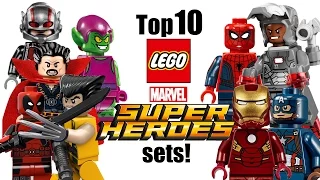 Top 10 LEGO Marvel Super Heroes Sets!