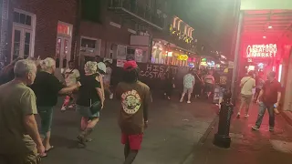 Nightlife on Bourbon Street! #neworleans #louisiana