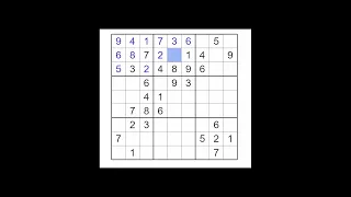 The Guardian Sudoku 5859 Hard | 18th November 2022 The Guardian Sudoku 5859 Hard Solved