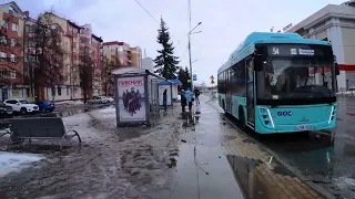 Экскурсия по центру Архангельска. Площадь Профсоюзов. Приезжайте в Архангельск!