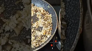 Ризотто с грибами. Risotto with mushrooms.