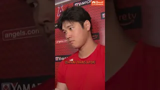 Shohei Ohtani did not want to talk about how the Giants were on his shortlist back in 2017 😖