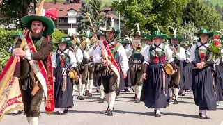 Marching parade at Dobbiaco - South Tyrol - 2017