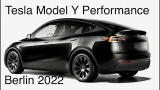 Tesla Model Y Performance Berlin. Общий обзор , часть 1. Отличия от Model Y LR China. 👍Подписка👍