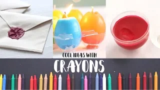 6 Bright Crayon Ideas | DIY Projects | Useful Things