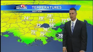 Wednesday evening: incoming cold front