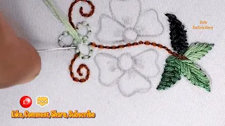 Floral Thread Magic: Learn the Basics of Simple Flower Embroidery