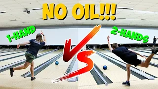 PBA Pros Bowl On A Lane With NO OIL!!!