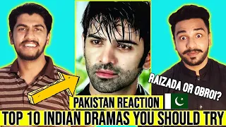 Pakistani React On | Top 10 Indian Dramas You Should Try | Hashmi Reactions