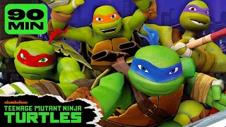 90 MINUTES of TMNT's Best Moments Ever! 🐢 | Teenage Mutant Ninja Turtles