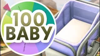 BIRTHING TRIPLETS 🍼🍼🍼  | THE SIMS 4 // MYSTERY WHEEL 100 BABY CHALLENGE — 4