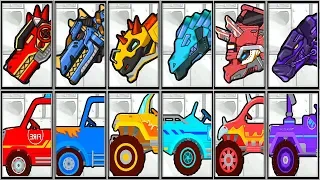 Monster Truck Driver + Dino Robot Corps | Full Game Play