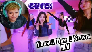 First time reacting to NMIXX - NMIXX "Young, Dumb, Stupid" M/V | Twice Reactions | WonderCheeze