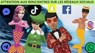 Voici pourquoi  faire attention aux rencontres sur les réseaux sociaux. #animation, #prayer