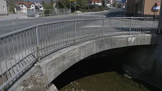 Obnova mostu na državni cesti v Brestanici
