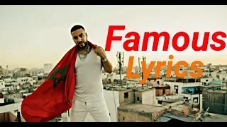 French Montana Famous ( song with lyrics )