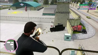 GTA Vice City DE - Military Base Massacre + Six Star Escape