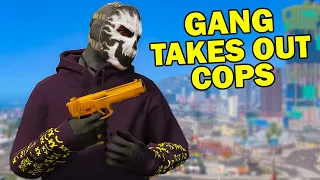 Gang Hunts Down Cops | GTA 5 RP