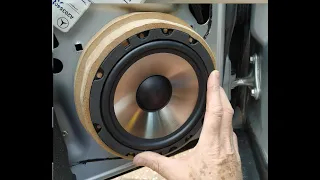 Mercedes C Class W203 Speaker and ICE Head unit upgrade