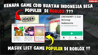GAME BUATAN ASLI INDONESIA CDID JADI GAME POPULER DI ROBLOX !!! KOK BISA ?? -Roblox Indonesia