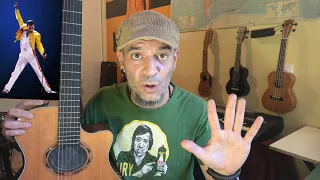 Como tocar I WANT TO BREAK FREE en GUITARRA | QUEEN Tutorial FACIL