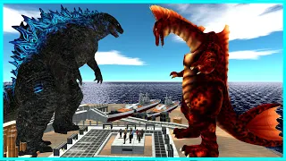 Godzilla VS Titanosaurus - Animal Revolt Battle Simulator [ARBS]