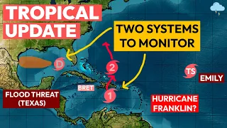 Potential Hurricane Franklin Looms in Caribbean! Texas Braces Flash Flooding Threat