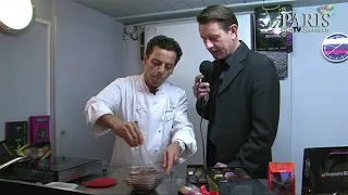 RECETTE de Chef : Ganache au chocolat par Christophe Roussel, chef pâtissier - Paris 2011