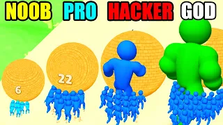 NOOB vs PRO vs HACKER vs GOD Rescue Push