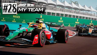 F1 23 - MY TEAM - GP DE MIAMI 50% - JOGA ESSE PROJETO FORA E COMEÇA OUTRO DO ZERO! - EP 028