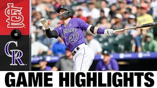 Cardinals vs. Rockies Game Highlights (7/4/21) | MLB Highlights