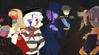 Цвет настроение синий | Meme | CountryHumans | Я это делала 2 часа ,_,