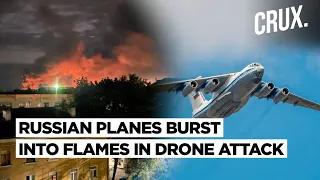 Ukraine Attacks Russian Airbase In Pskov With "10 to 20 Drones", Ilyushin IL-76s “Burst Into Flames”