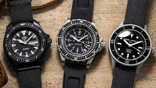 3 Class Leading Military Dive Watches Under $1,500 - CWC SBS, Tornek-Rayville, & Marathon GSAR