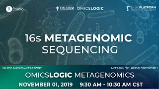 16s Metagenomic Sequencing | OmicsLogic Metagenomics FREE Webinar| Session 2