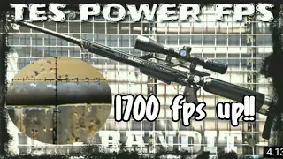 TES AKURASI &VELOCITY AFC BANDIT 88   (1700 fps up)