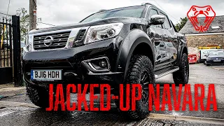 MONSTER 2016 Nissan Navara NP300 Pick Up Truck Custom Lift Kit