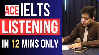 Ace IELTS Listening In 12 ONLY Minutes By Asad Yaqub