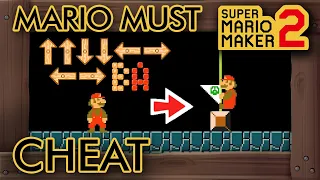 Super Mario Maker 2 - Mario Must Cheat to Beat This Level